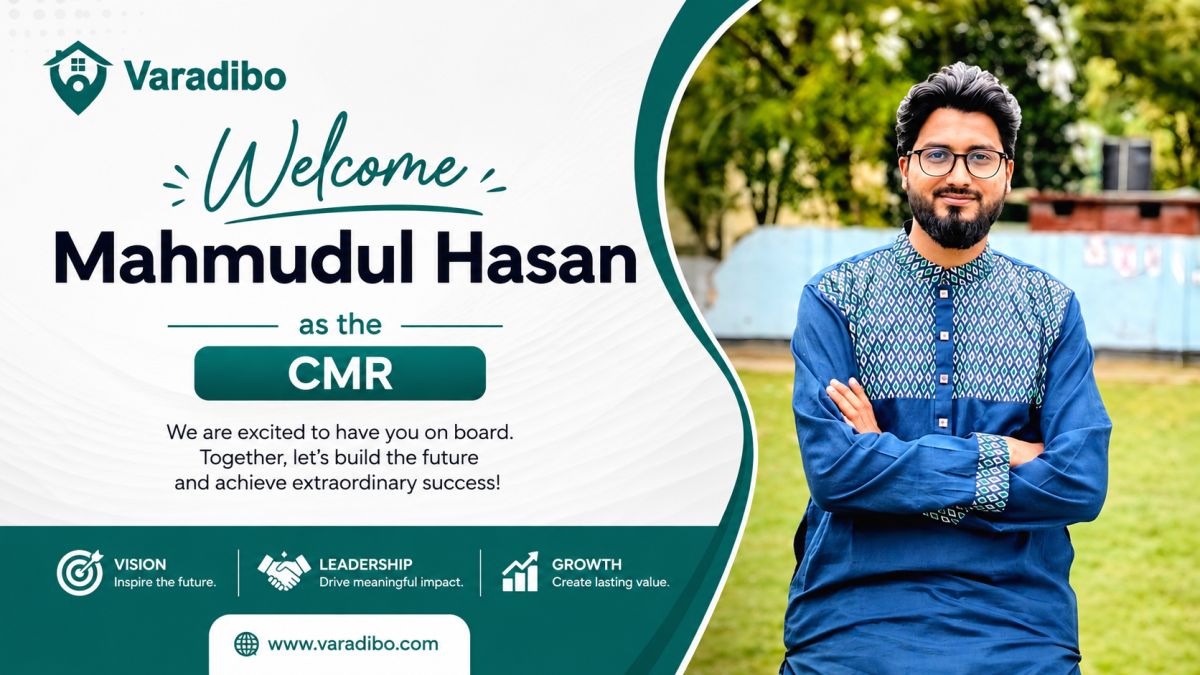 Varadibo.com appoints MD Mahmudul Hasan (Mahmud) as Chief of Member Relations