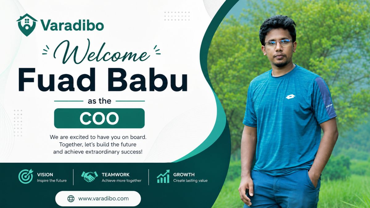 Varadibo.com appoints Fuad Babu as COO